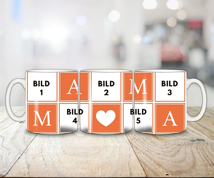 HDF Tasse - Mama mit Wunschbilder