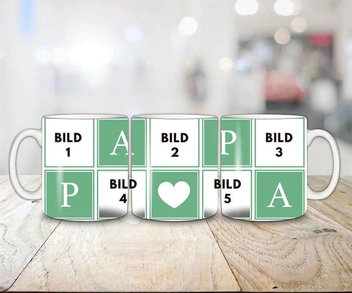 HDF Tasse - Papa mit Wunschbilder