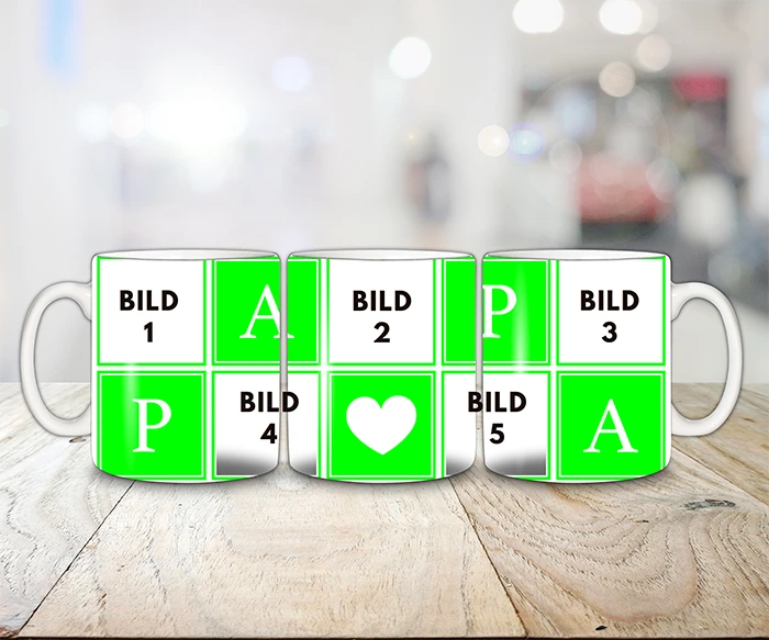 HDF Tasse - Papa mit Wunschbilder